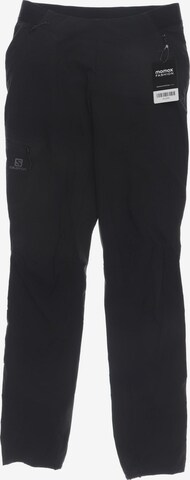 SALOMON Pants in XS in Black: front