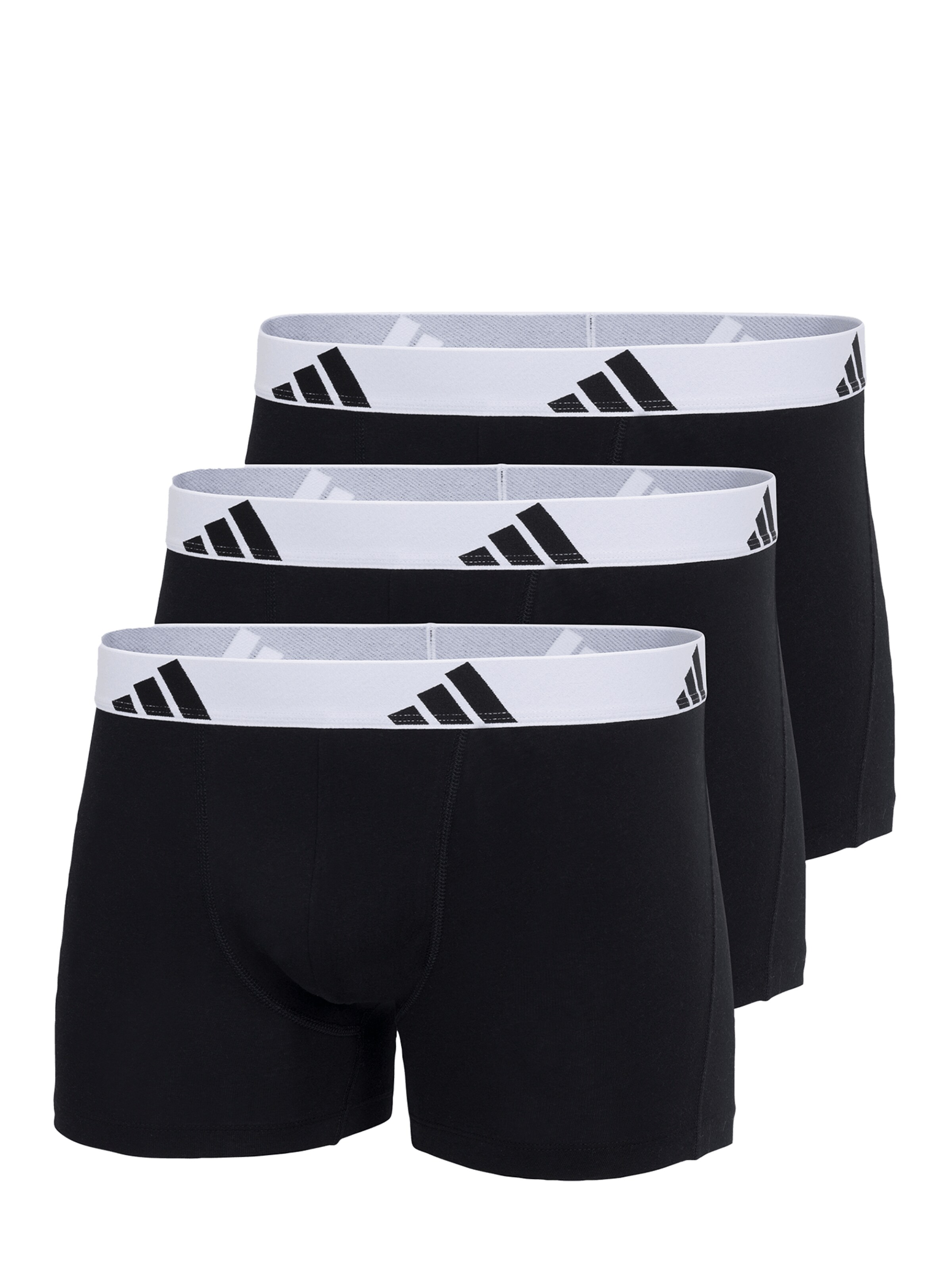 ADIDAS PERFORMANCE Boxershort 3er-Set in Schwarz: Vorderseite