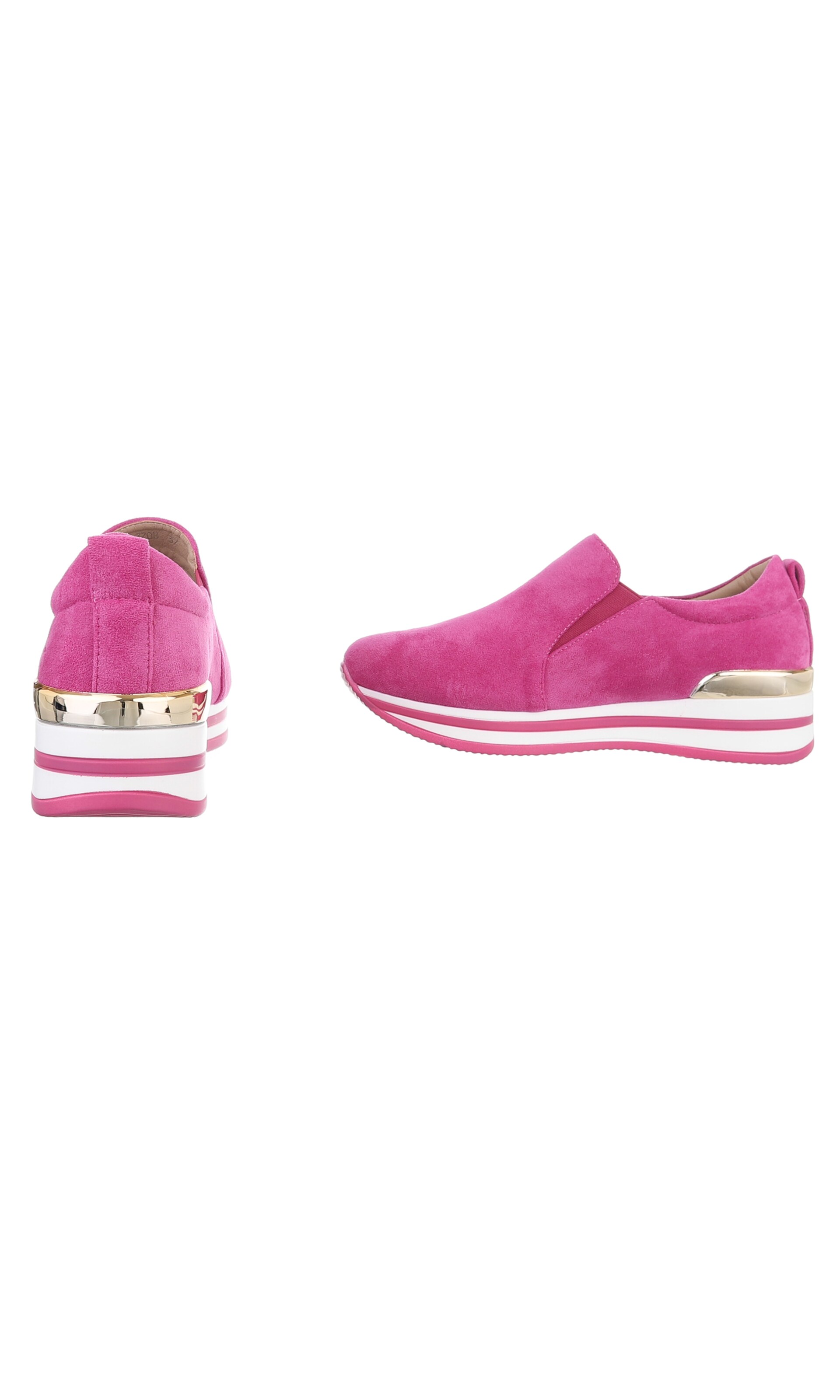 Ital-Design Slip-Ons in Pink