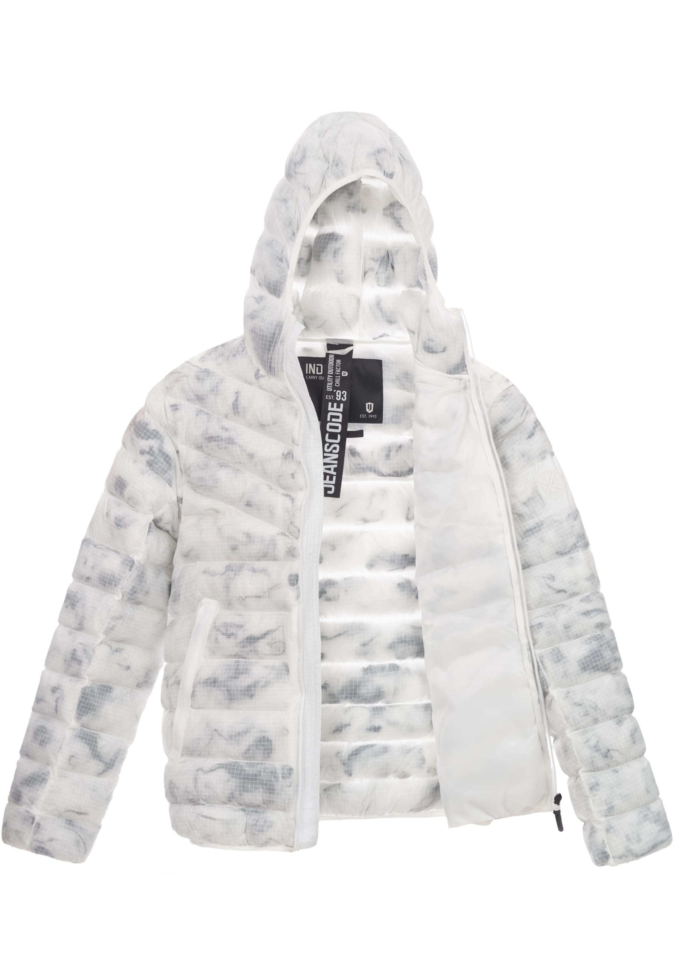 INDICODE JEANS Jacke ' Livia ' in Weiß