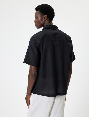 Koton Regular fit Overhemd in Zwart