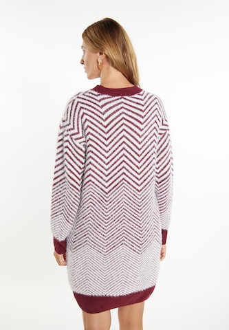 Abito in maglia 'Vanne' di usha WHITE LABEL in rosso