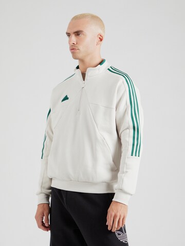 ADIDAS SPORTSWEAR Sportsweatshirt 'TIRO' in Beige: Vorderseite