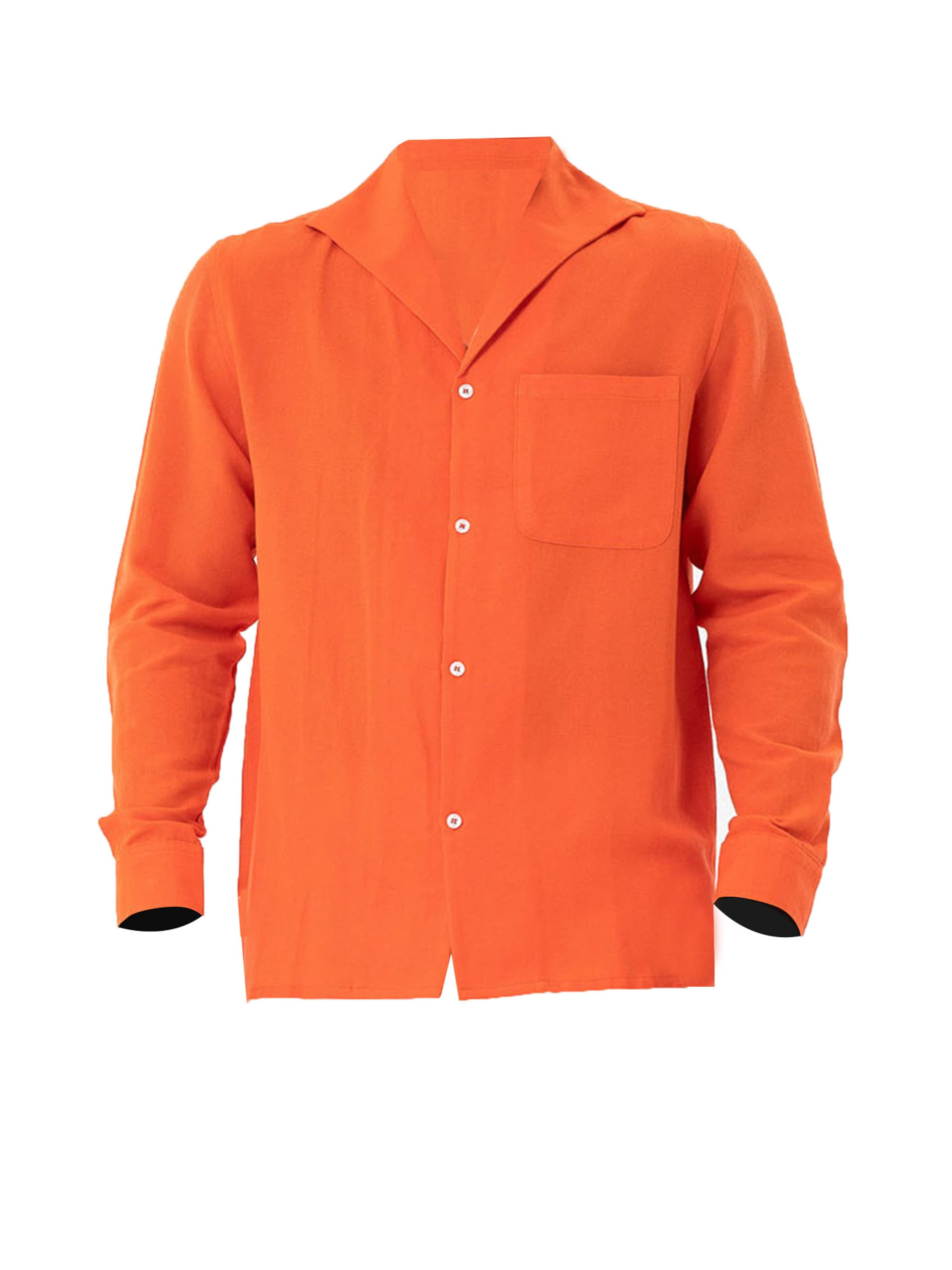 Dandalo Comfort Fit Πουκάμισο σε πορτοκαλί: μπροστά