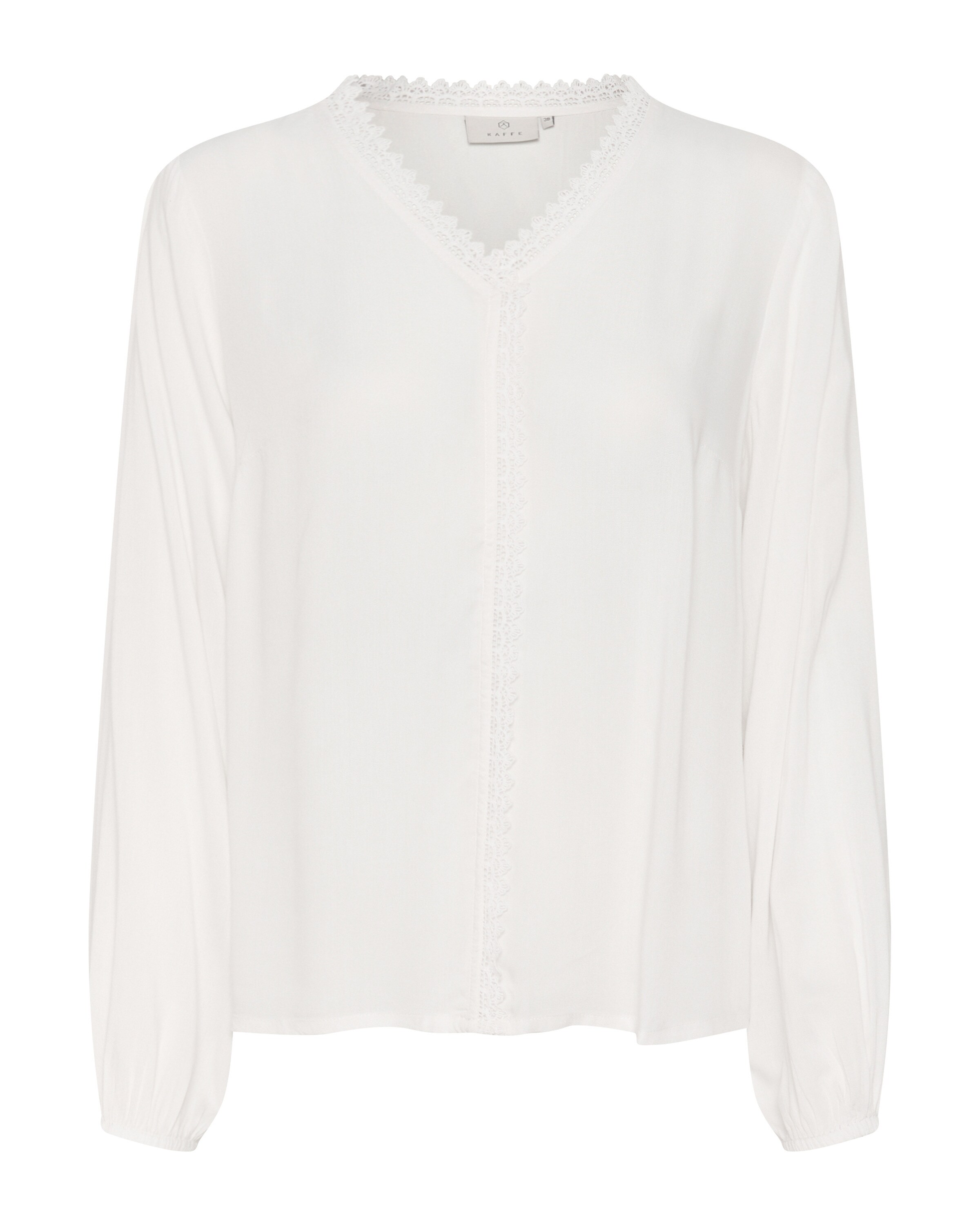 Kaffe Bluse 'KATammie' i hvid: forside