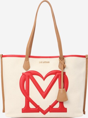 Love Moschino Shopper 'SPORTY' in Beige