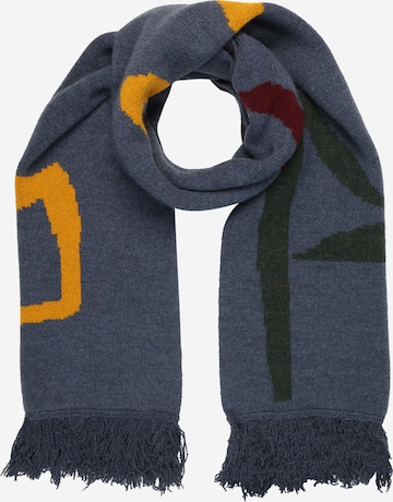 ABOUT YOU x Alvaro Soler Scarf 'Luca' in Blue: front