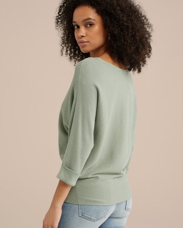 WE Fashion Sweater in Green