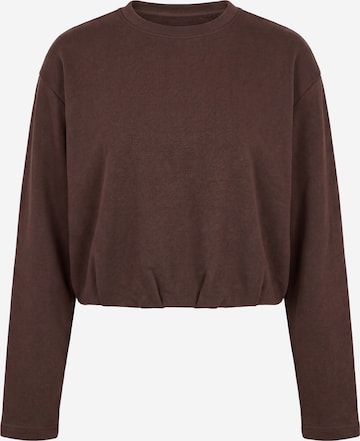Sweat-shirt 'Penny' studioselect en marron : devant