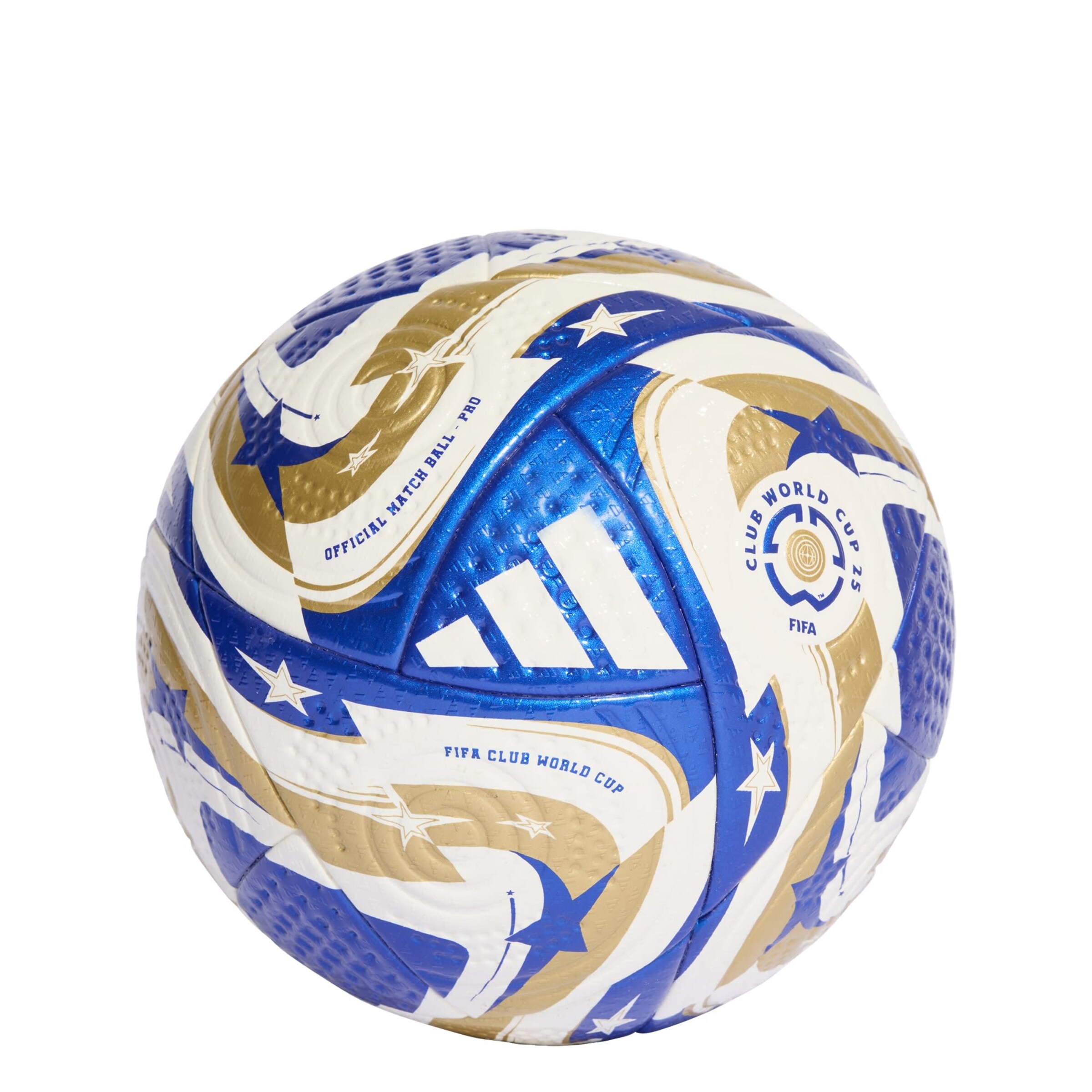 ADIDAS PERFORMANCE Ball 'Mundial De Clubes FIFA Final Pro' in blau / gold / weiß, Produktansicht