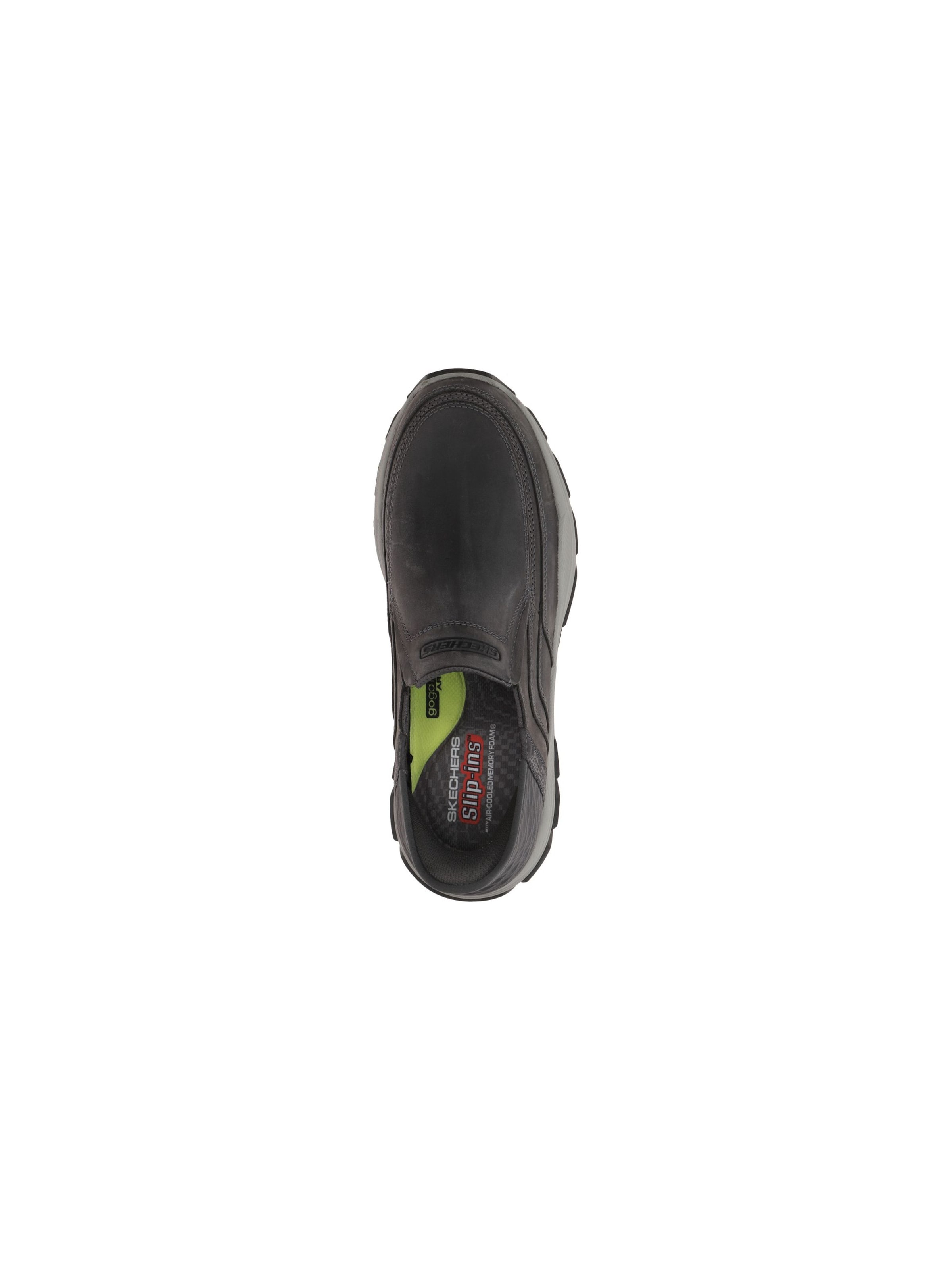 SKECHERS Hausschuh 'Skechers RESPECTED Schuhe grau SLIP-INS 204810'‌‌‌‌‌‌‌ in Grau