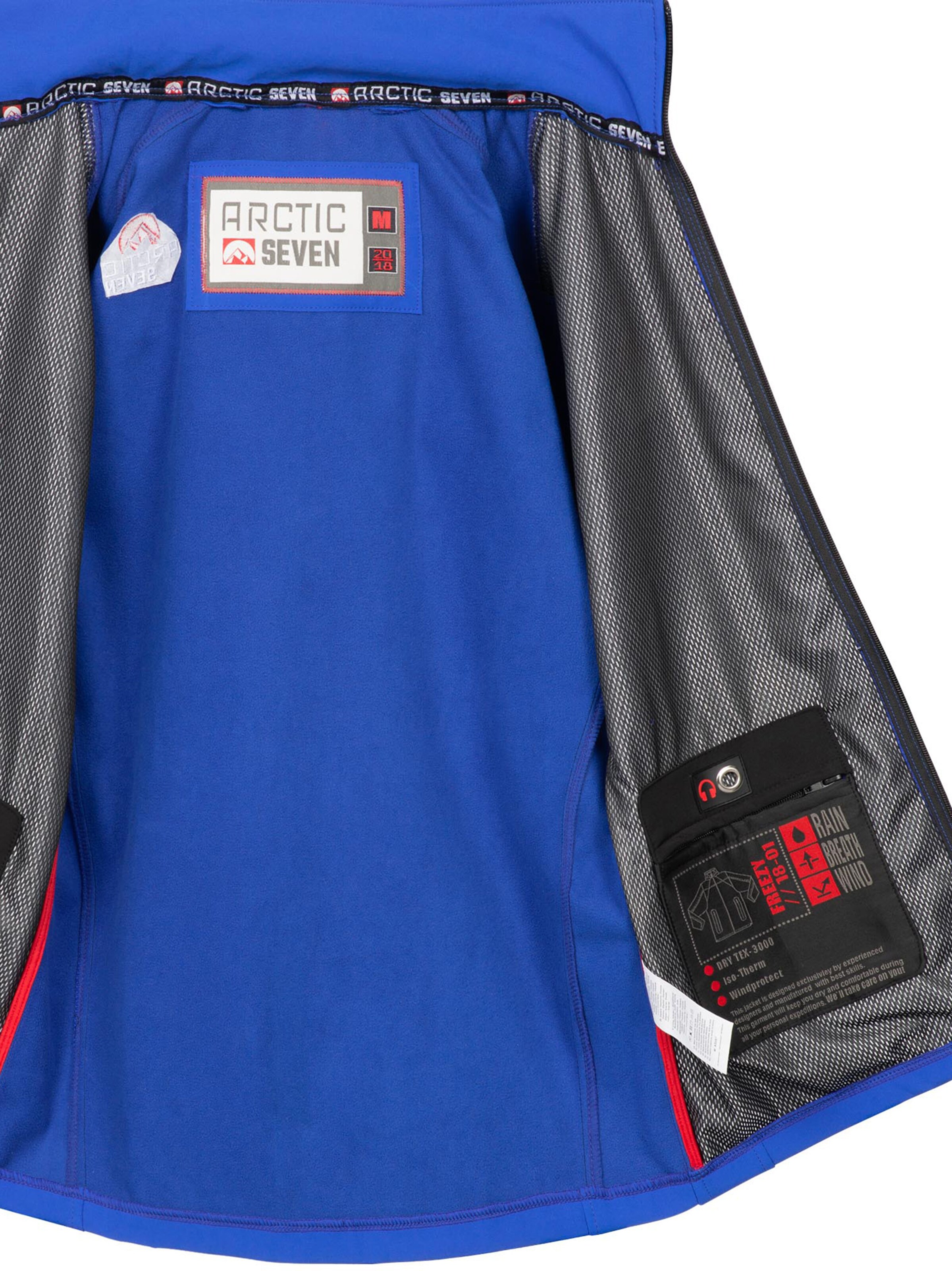 Arctic Seven Functionele jas in Blauw