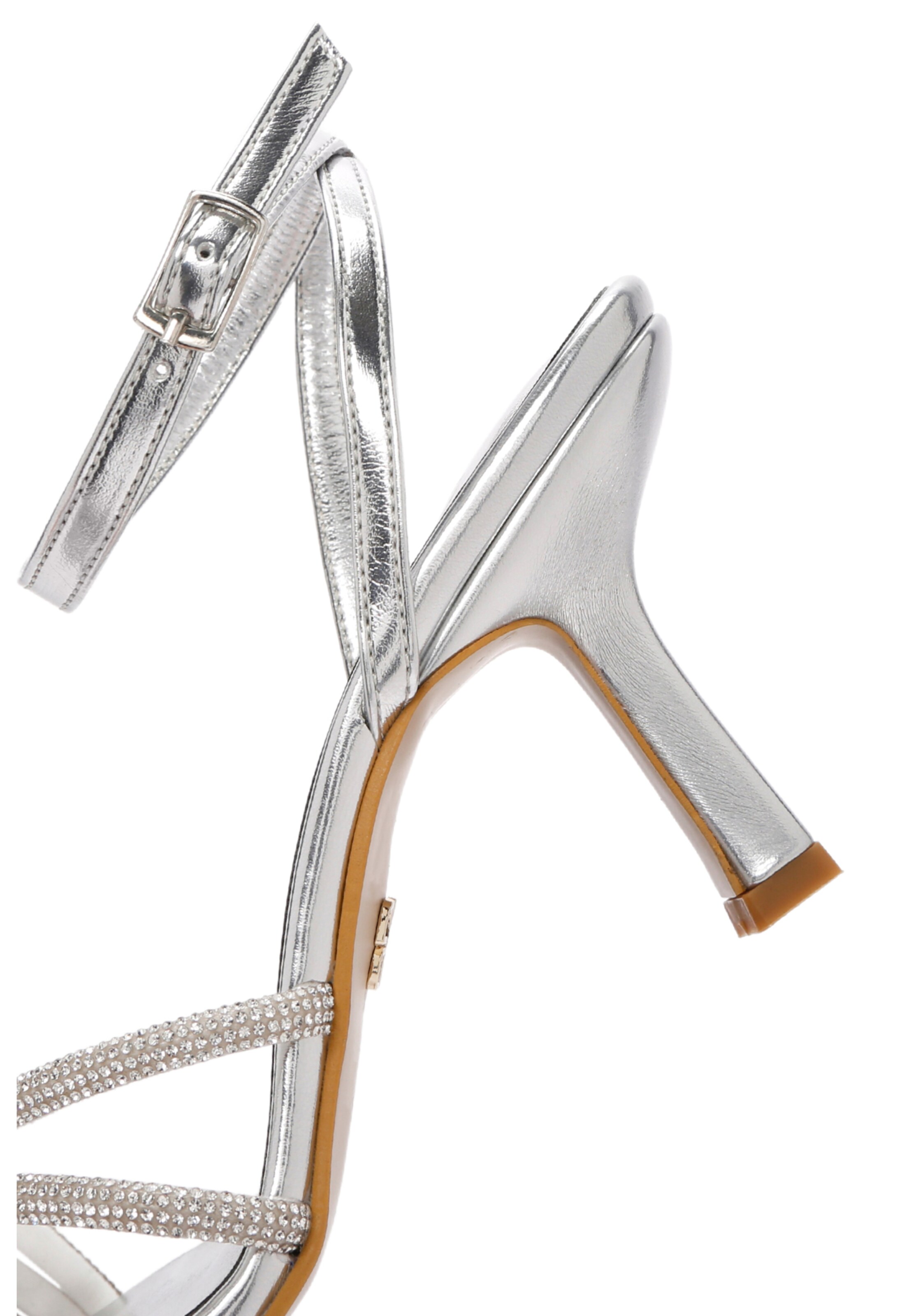 Sandalo con cinturino di Derimod in argento