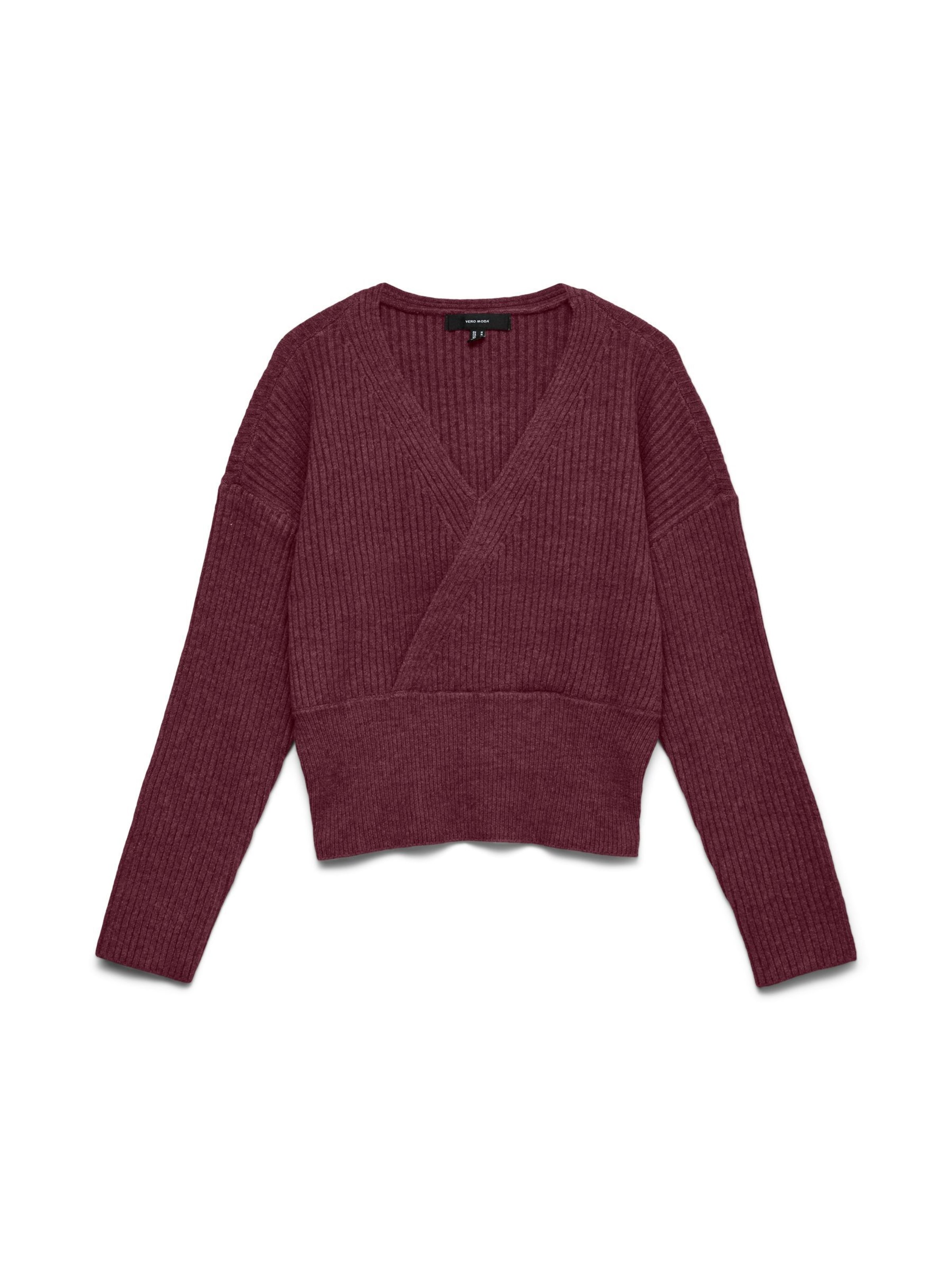 VERO MODA Trui 'VMDesire' in Rood: voorkant