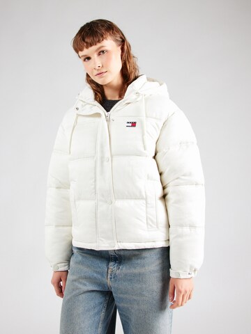 Tommy Jeans Winter jacket in White: front