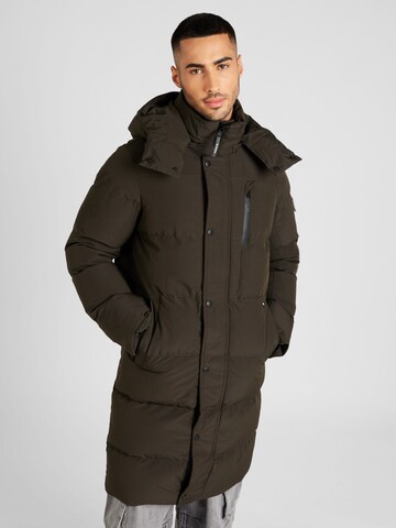 GARCIA Winter Jacket in Brown: front
