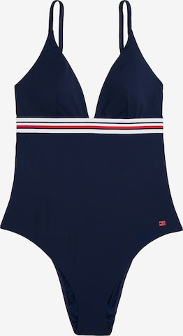 Tommy Hilfiger Underwear Badpak in Blauw: voorkant