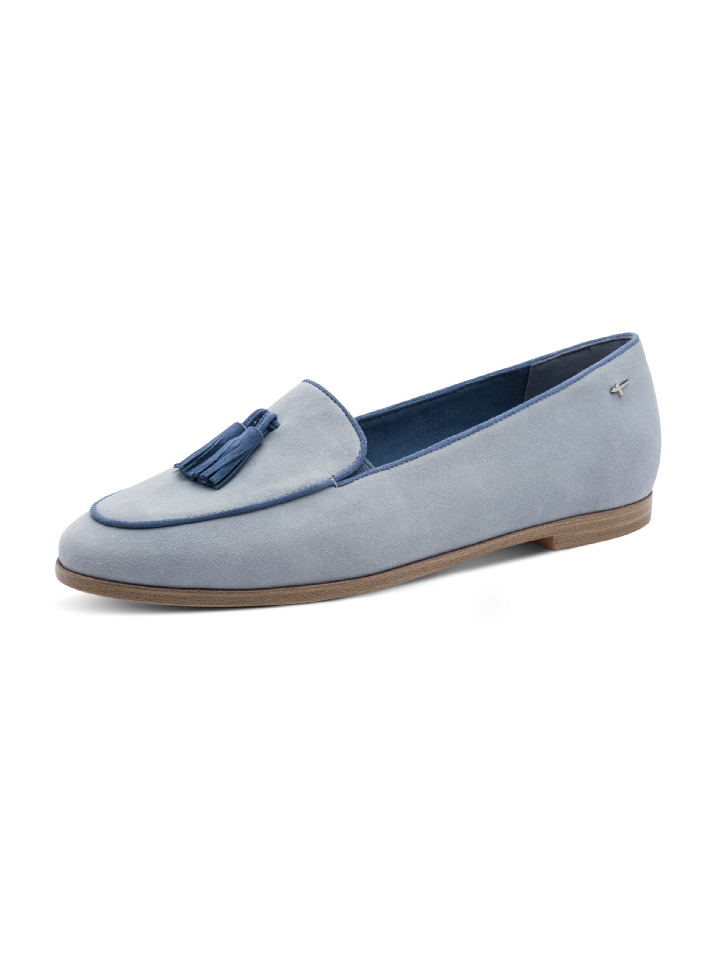 Chaussure basse Tamaris en bleu : devant