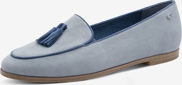 Chaussure basse Tamaris en bleu : devant