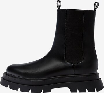 Pull&Bear Chelsea Boots i sort