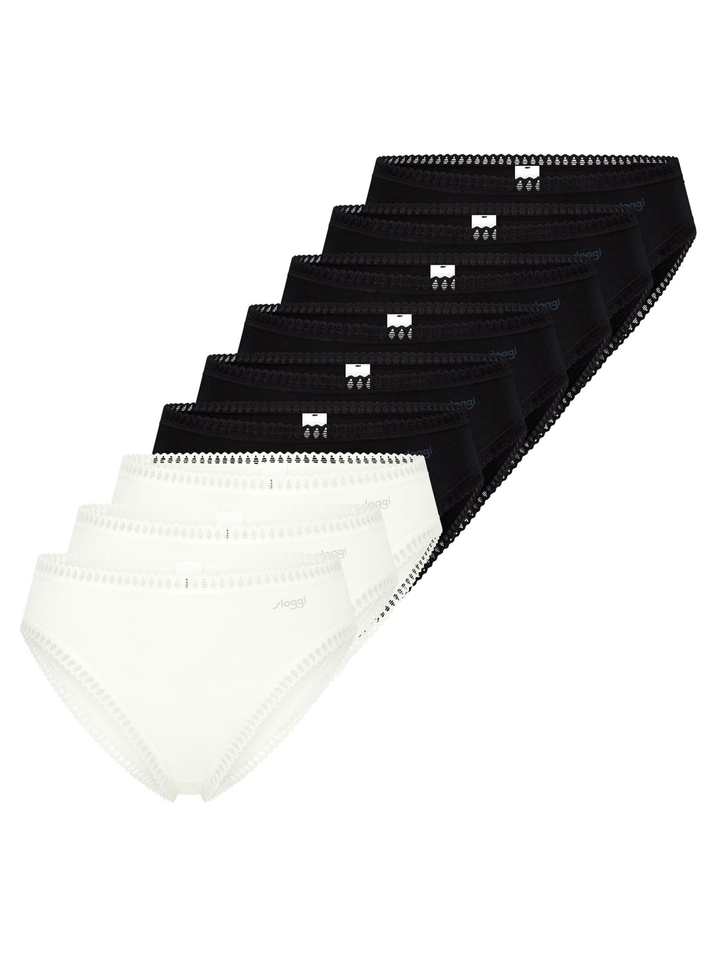 SLOGGI Slip 'GO Crush' in Zwart: voorkant