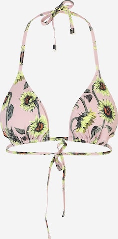 Paul Smith Triangel Bikinitop in Roze: voorkant