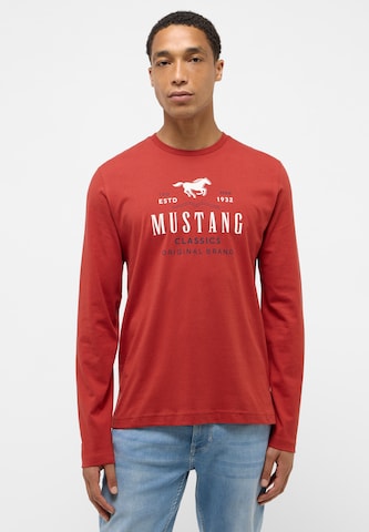 MUSTANG Shirt in Rot: Vorderseite