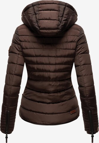MARIKOO Winter Jacket 'Amber' in Brown