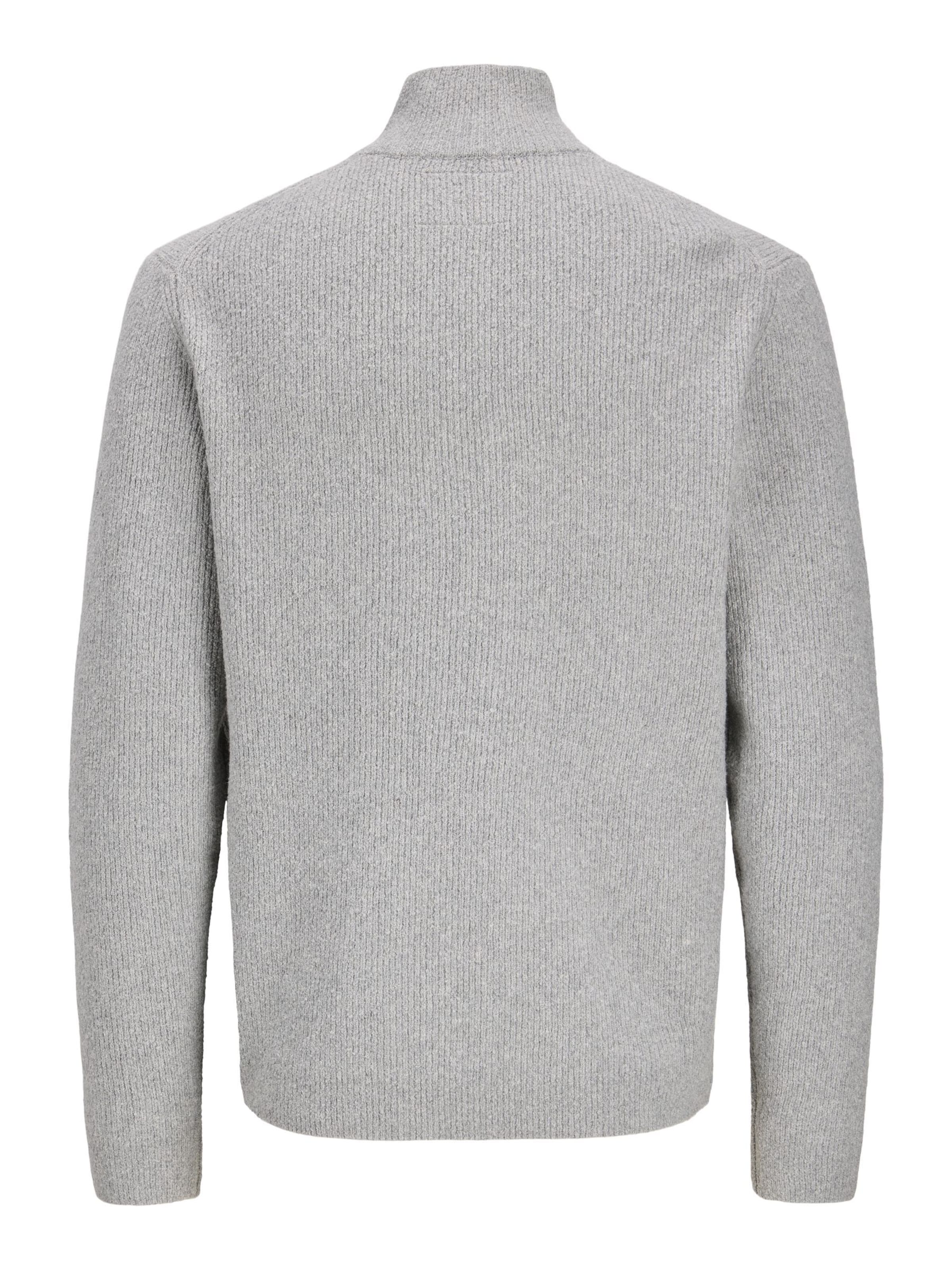 JACK & JONES Sweater 'Wesley' in Grey