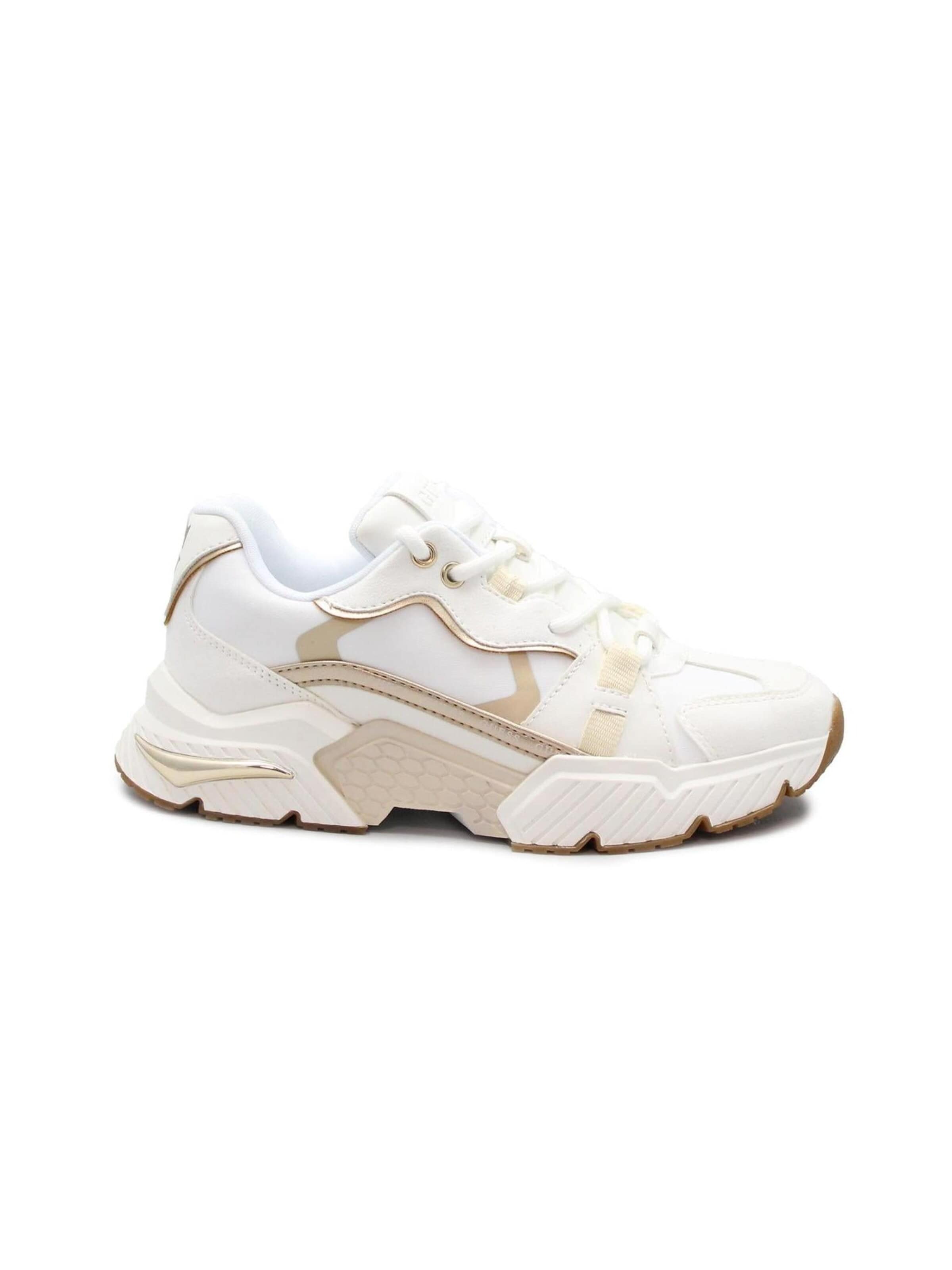 GUESS - Sapatilhas baixas em branco: frente