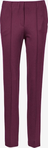 Goldner Pants 'Louisa' in Purple: front