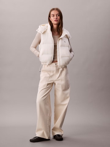 Calvin Klein JeansPrsluk 'ESSENTIAL' - bijela boja