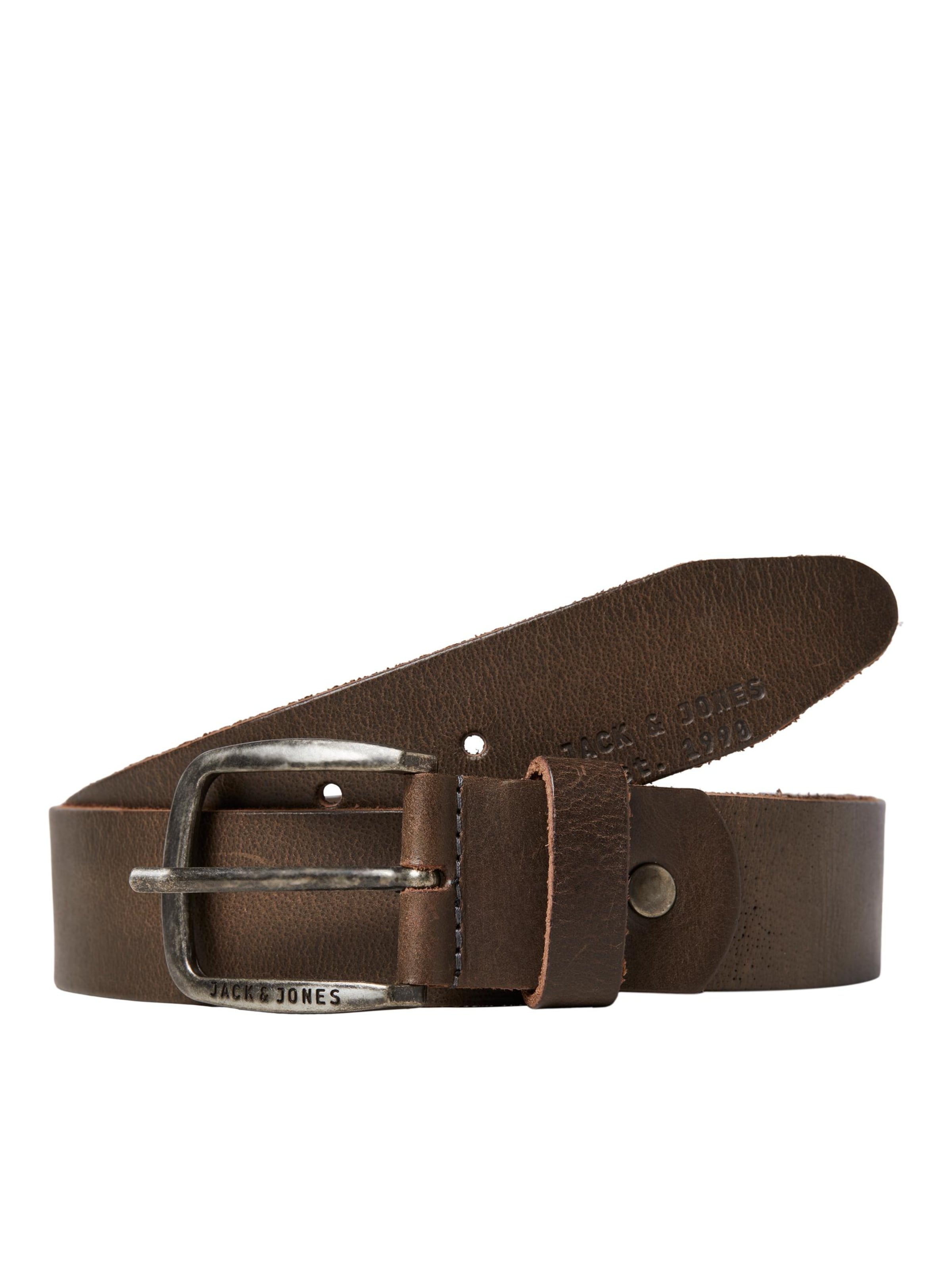 JACK & JONES Belt 'Paul' in Brown