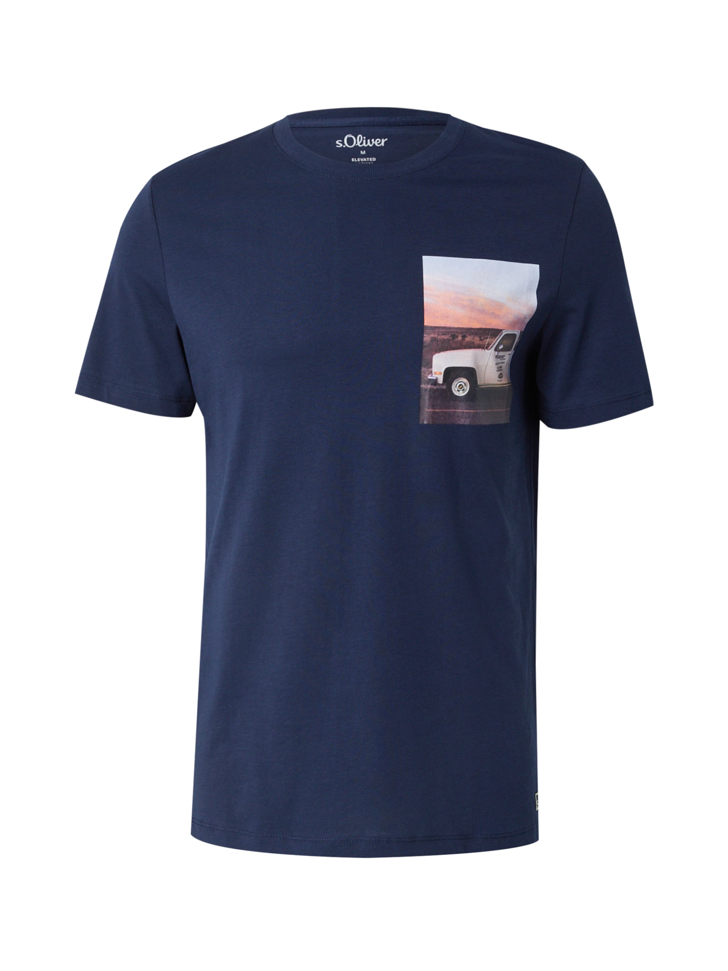 s.Oliver Koszulka w kolorze niebieski: przód