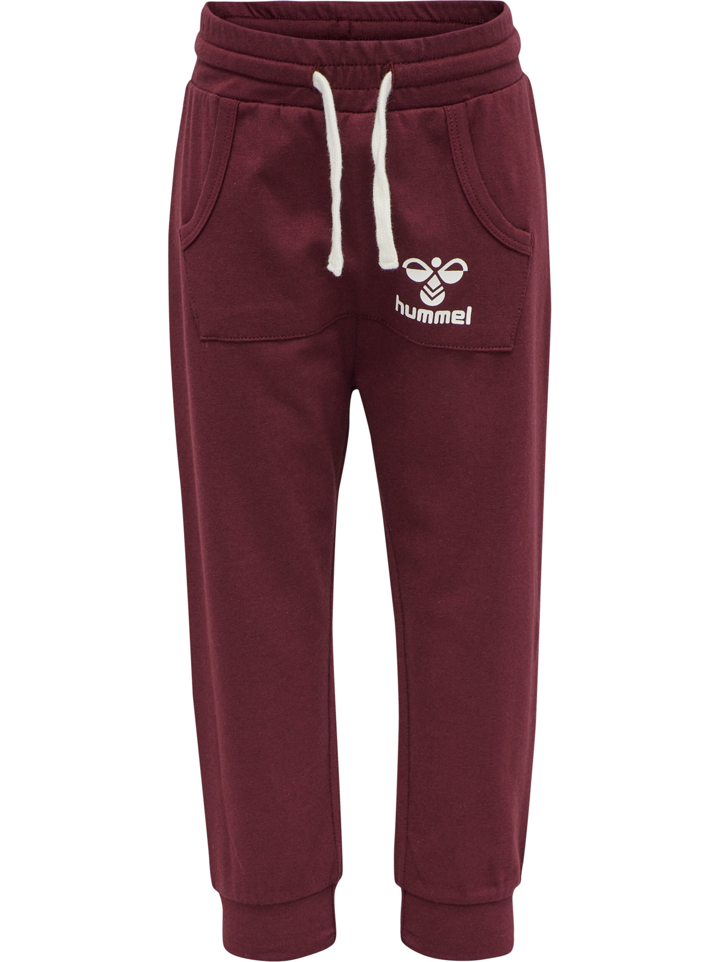 Hummel Tapered Bukser 'Futte' i rød: forside