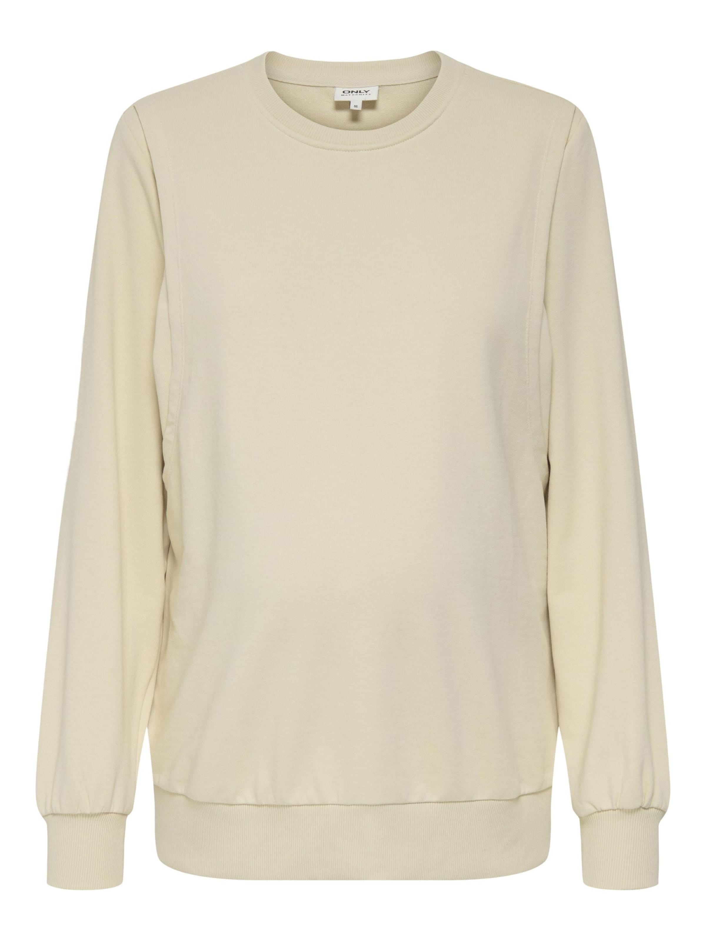 Only Maternity Sudadera 'OLMAGathe' en amarillo claro, Vista del producto