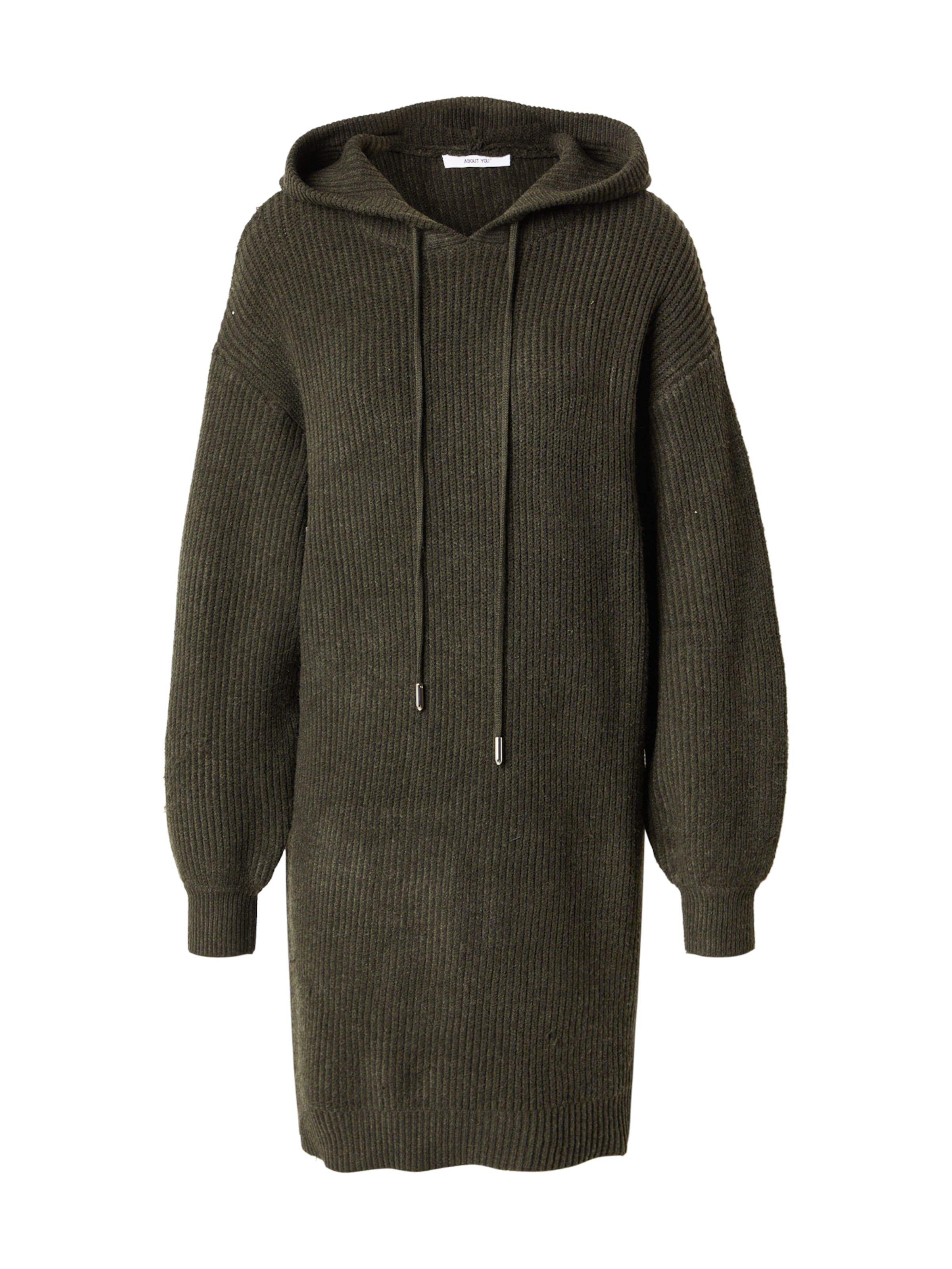 zaļš ABOUT YOU Adīta kleita 'Milly': no priekšpuses