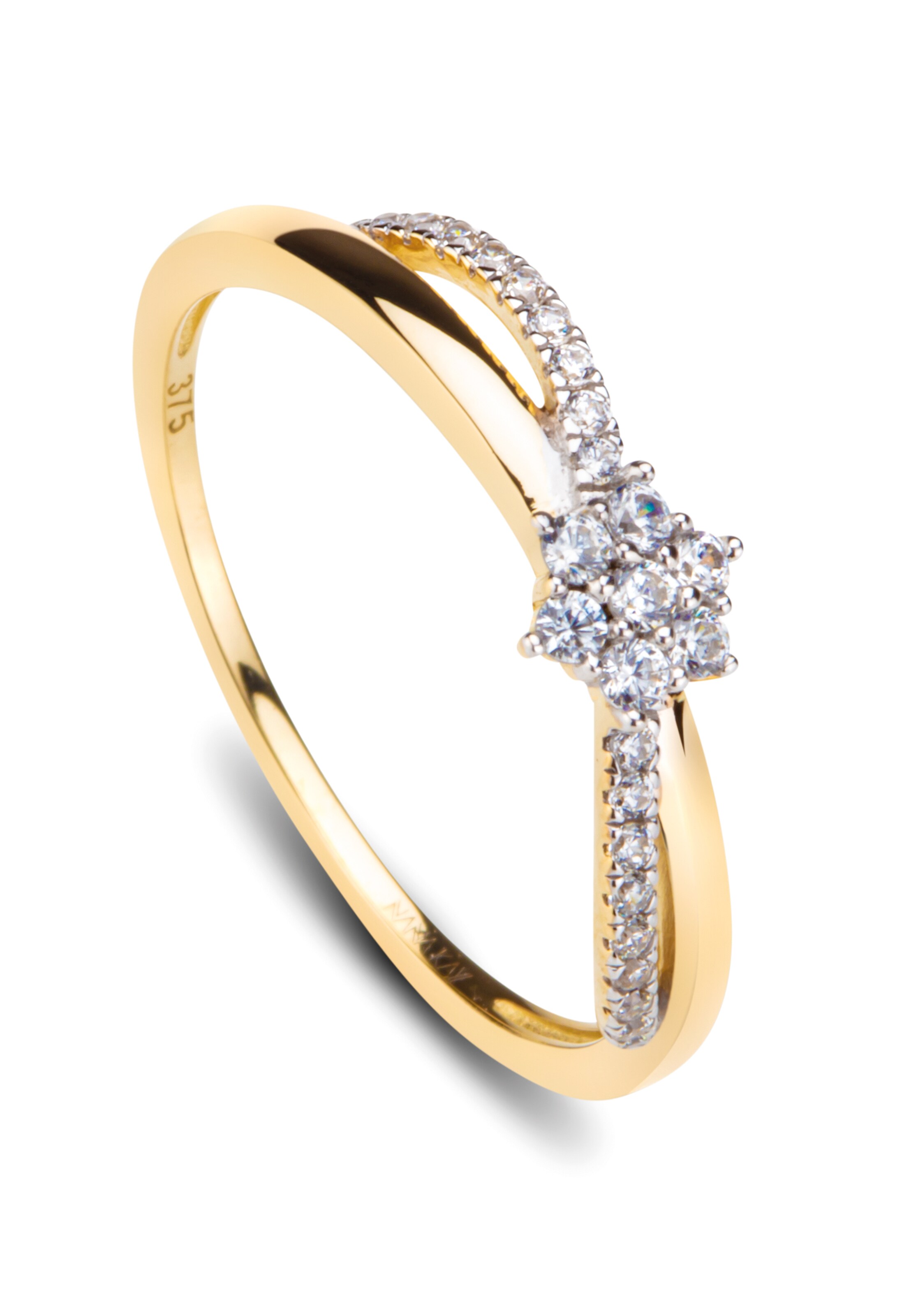 Nana Kay Ring in Gold: front