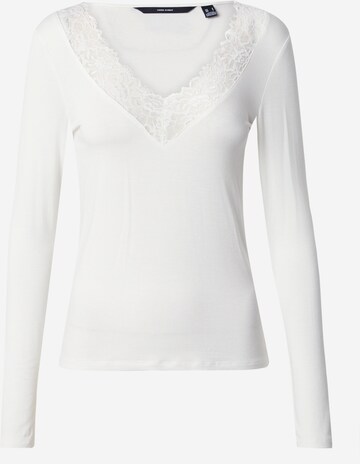 VERO MODA Shirt 'ROSA' in White: front