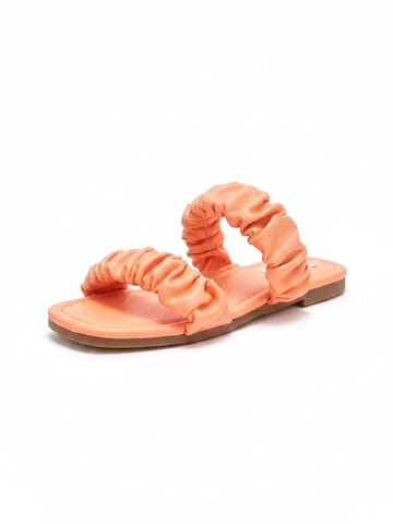 Zoccoletto 'W' Abloom Peach Sandals' di STEVE MADDEN in arancione: frontale