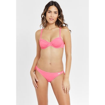 BUFFALO Regular Bikini top 'Happy' in Pink