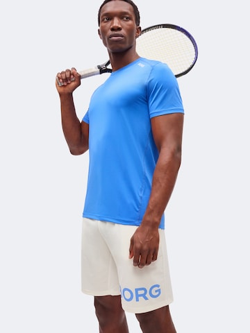 BJÖRN BORG Regular Urheiluhousut värissä valkoinen