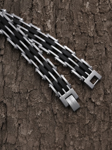 Holzwerk - Pulsera 'SCHURMSEE' en plata