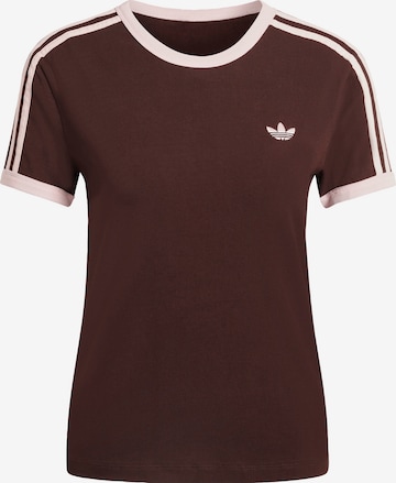 ADIDAS ORIGINALS Shirt in Brown: front