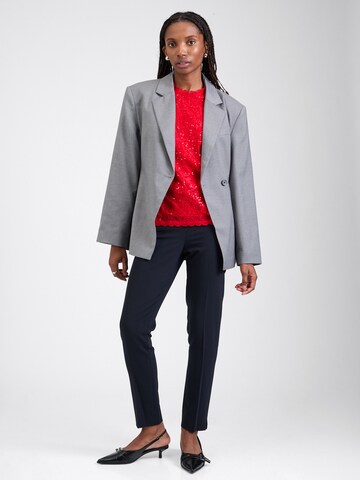 Maison 123 Slimfit Kalhoty – modrá