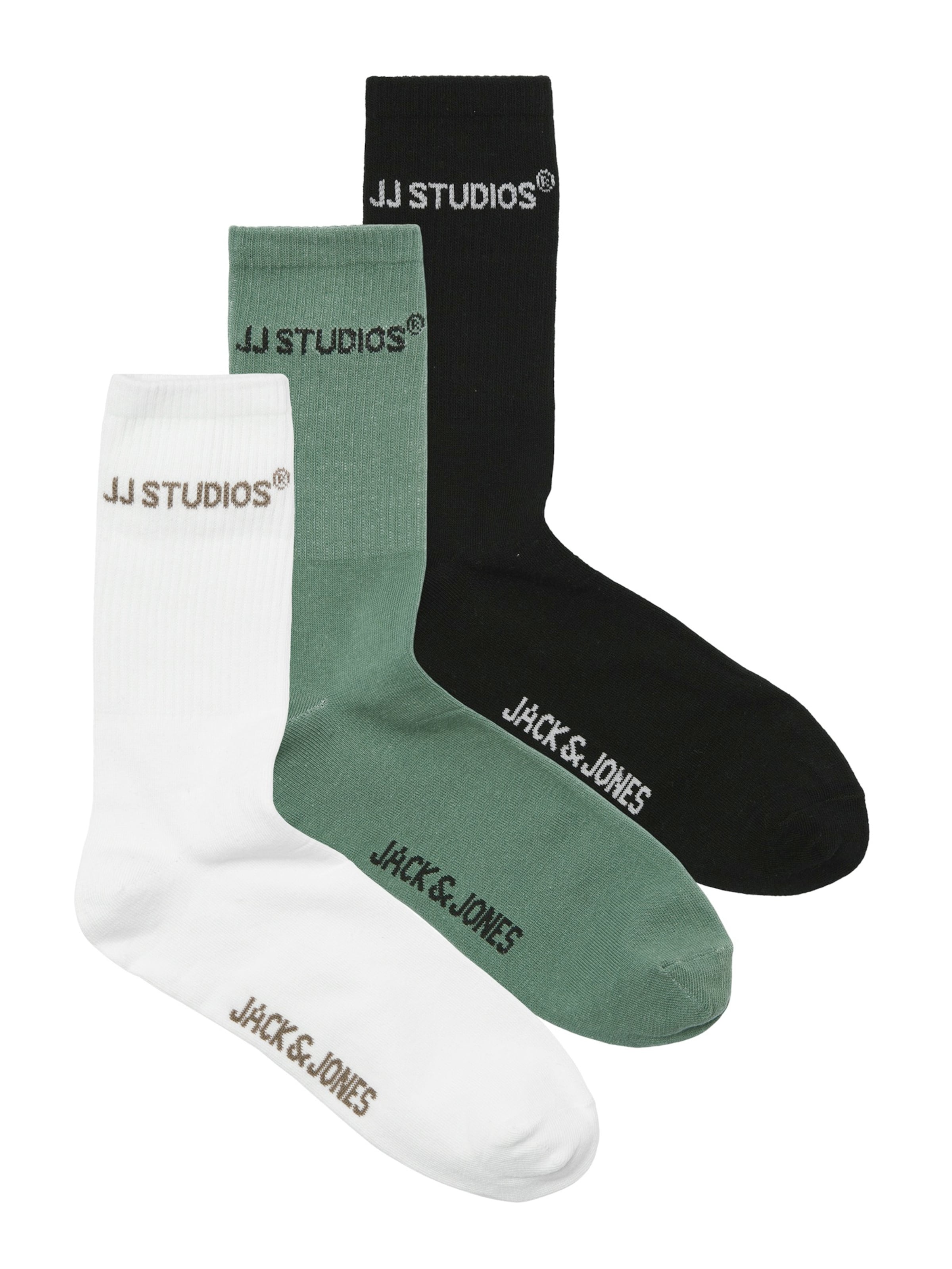 JACK & JONES Skarpety 'JACSOHO' w kolorze zielony: przód