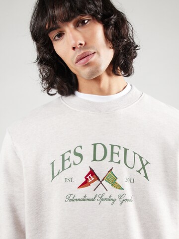 Les Deux - Sweatshirt 'Ivy League' em bege