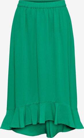 PIECES Skirt 'Laka' in Green: front