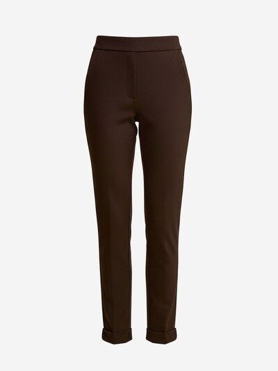 Il Lanificio Broek in 36-38/Regular in de kleur Donkerbruin, Productweergave