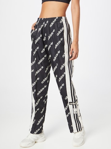 ADIDAS ORIGINALS Regular Pants in Black: front